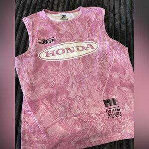 Honda Pink Tank Top for Women